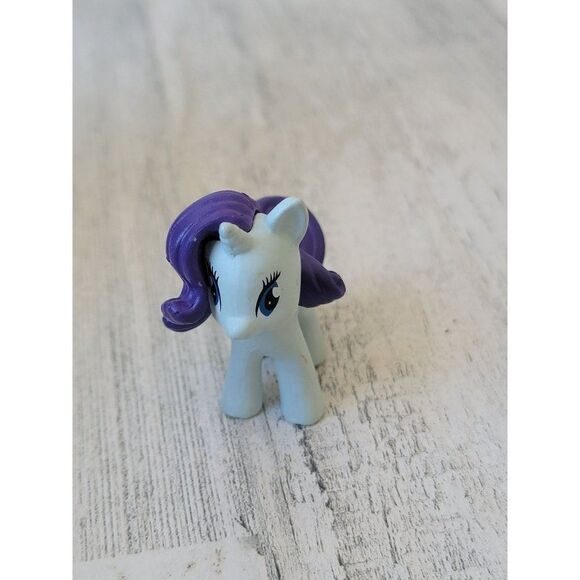 Hasbro mini My Little Pony Rarity MLP toy figure - Picture 1 of 4